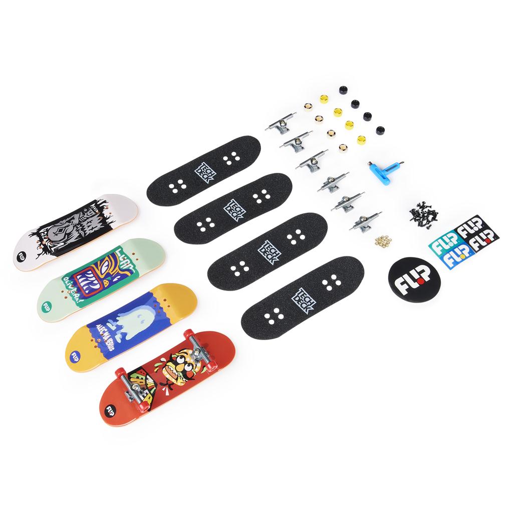 Tech Deck Ultra Deluxe Fingerboard 4-Pack Series I (Styles May Vary) by Homeportonline