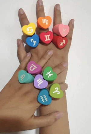 Zodiac Astrology Rings