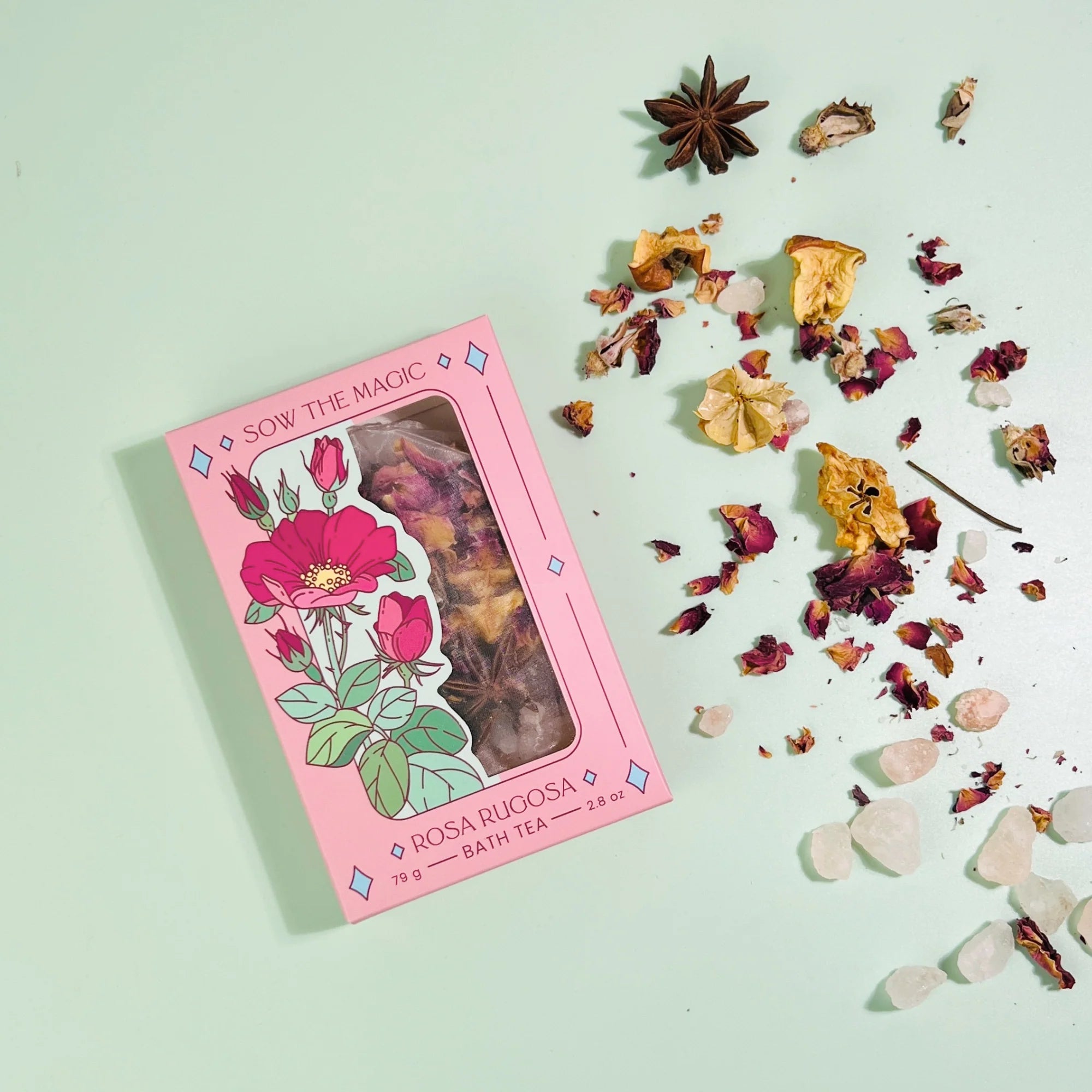 Sale!Tarot Botanical Bath Tea Box