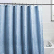 Shower Curtain - Cardiff - Blue by Homeportonline