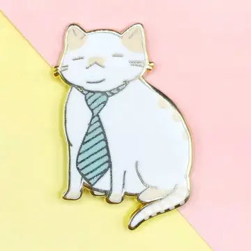 Cat Enamel Pins by Made by Squeak