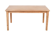Urban Archive Colby Dining Table Rectangle Natural 36" x 60" by Homeportonline