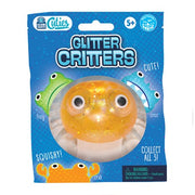 Club Earth Frog Crab Gator Glitter Critters by Homeportonline