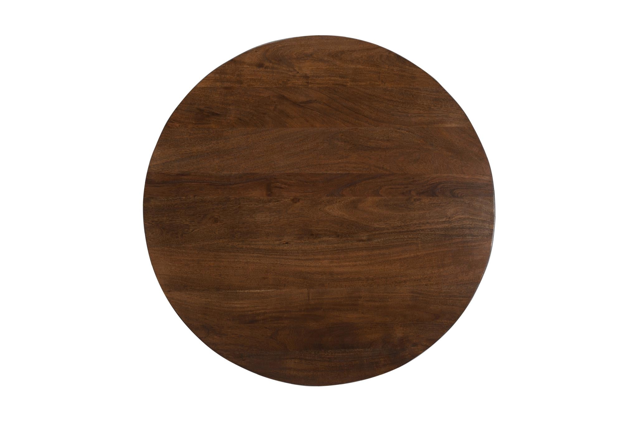 Prelude End Table Round Walnut by Homeportonline