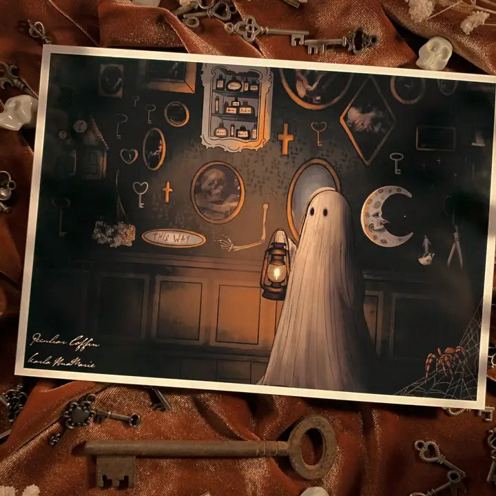 Peculiar Coffin Print