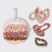 Sale!Holiday Ultra Petite Scrunchies 6 Pc Set - Terracotta