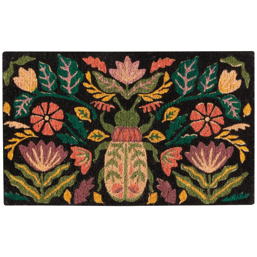Coir Fiber Printed Doormat