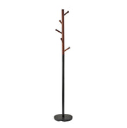 Coatrack Arbor Black & Walnut by Homeportonline