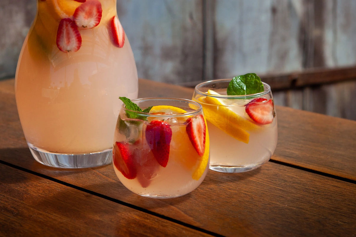 Short Stemless Wine Glass