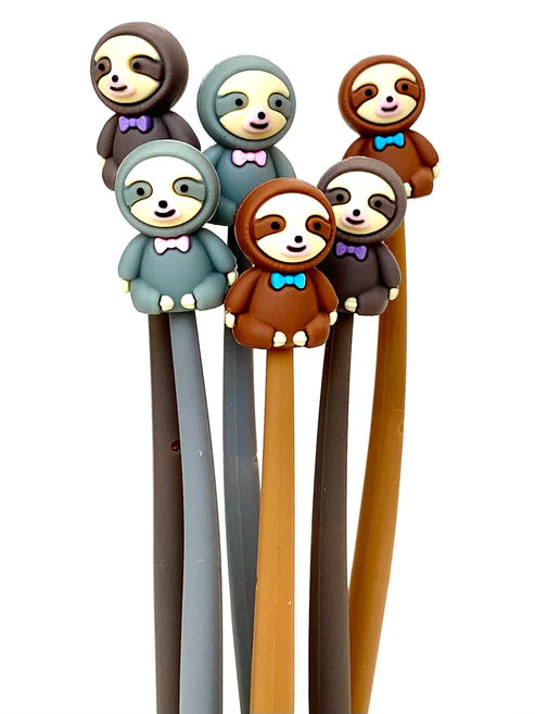 Gel Pen Sloth Wiggle (Sold Individually) by Homeportonline