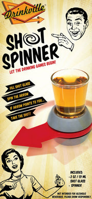 Drinkville 2oz Glass Shot Spinner by Homeportonline