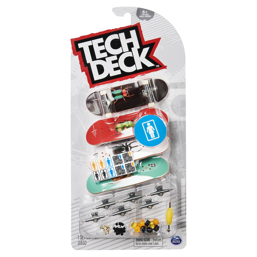 Tech Deck Ultra Deluxe Fingerboard 4-Pack Series I (Styles May Vary) by Homeportonline