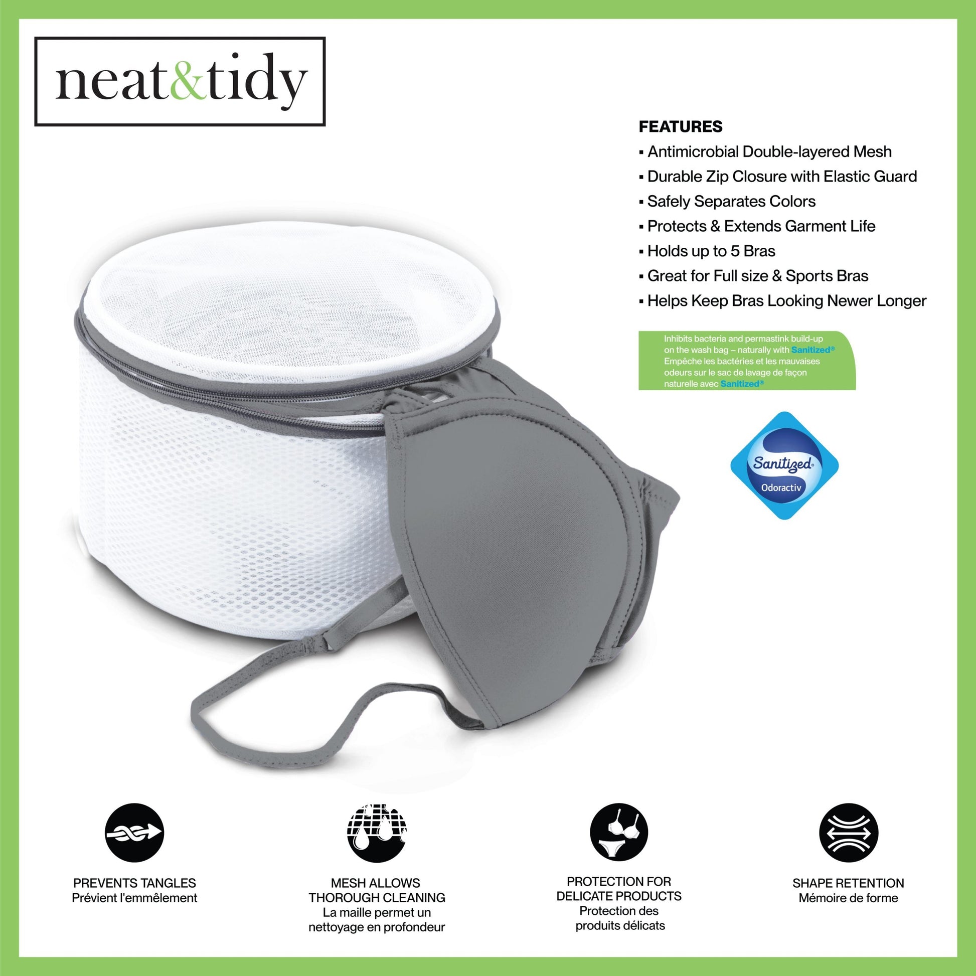 Bra Wash Bag - Mesh by Homeportonline