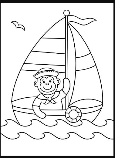 My First Coloring Book Things That Go by Homeportonline