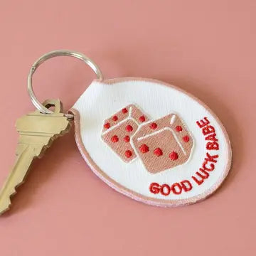 Embroidered Keychain