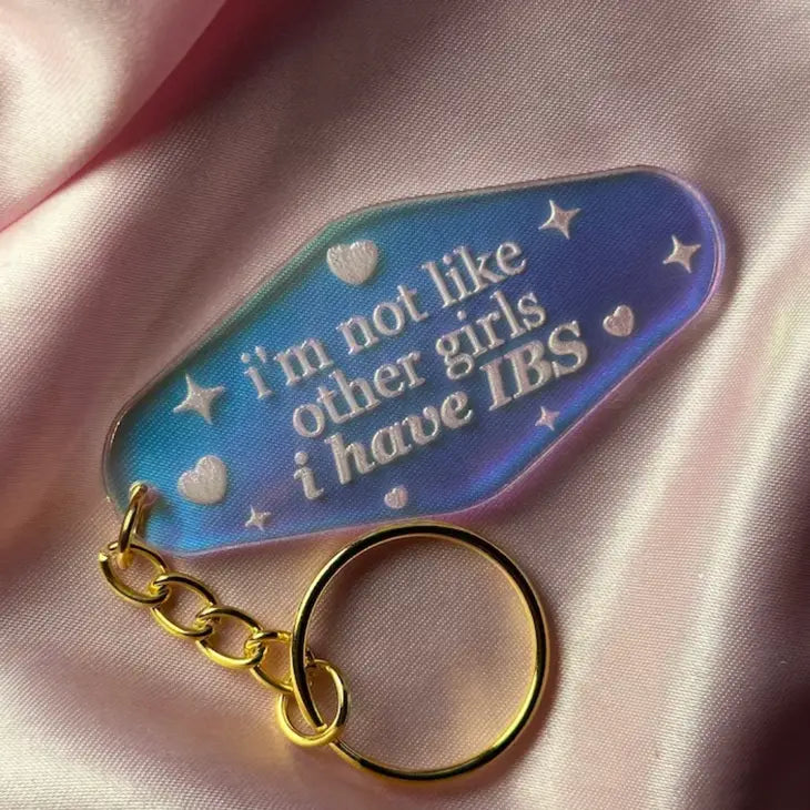 Iridescent Acrylic Keychain