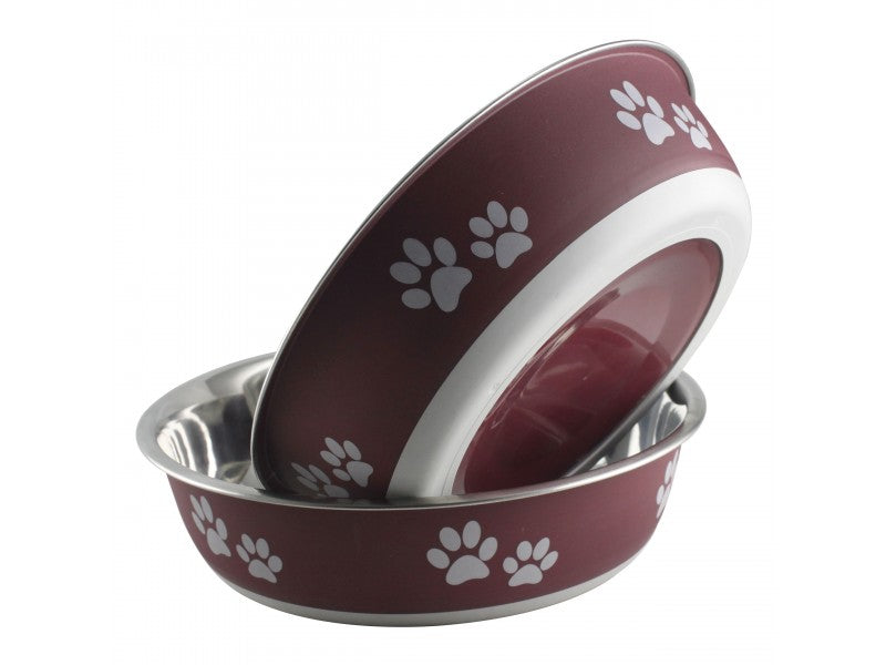 Buster Bowl by Indipets Merlot, 14 cm, Small by Homeportonline
