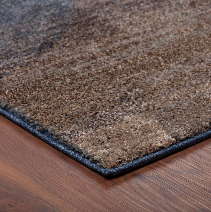 Antigua Rug Circles Chocolate 5'3" X 7'7" by Homeportonline