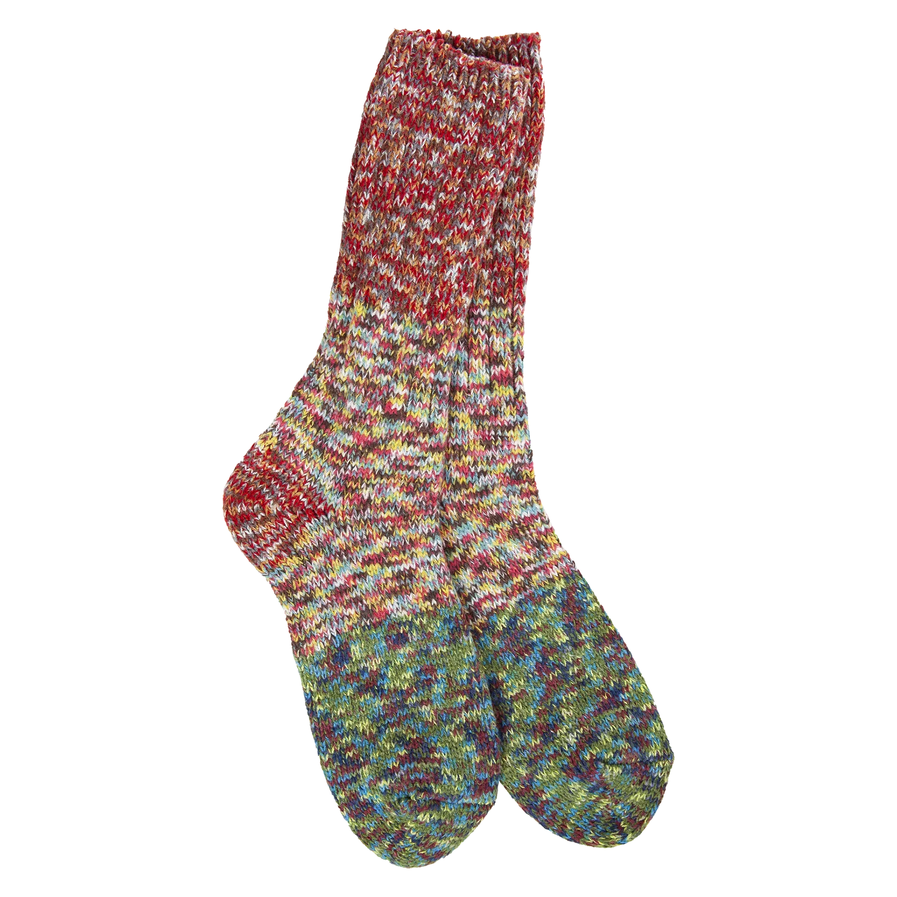 Socks - World's Softest Weekend Ragg Crew Carousel CB Multi by Homeportonline