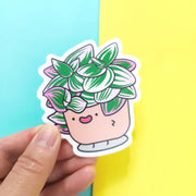 Tradescantia Nanouk Vinyl Sticker by Wild Lark