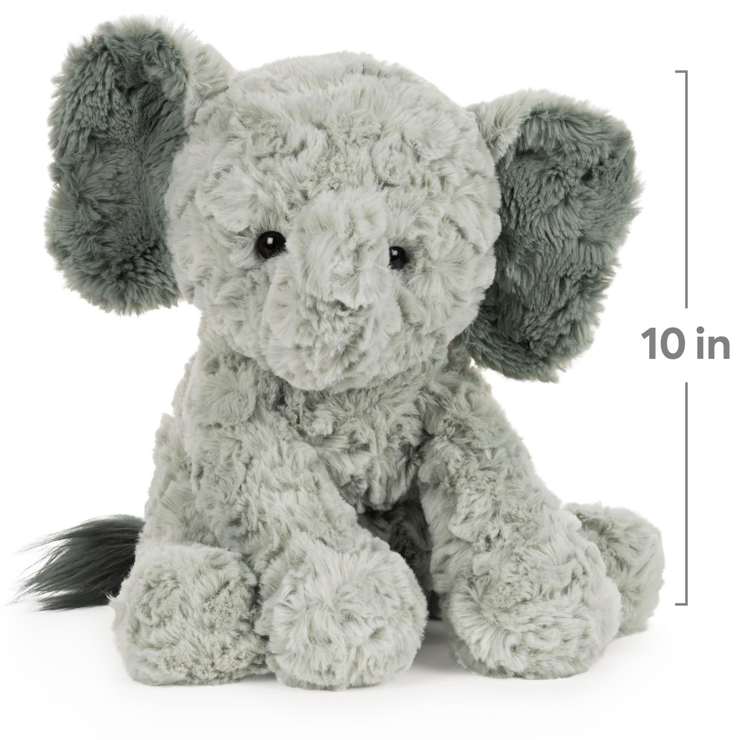 Plush Cozys Elephant Grey 10" by Homeportonline