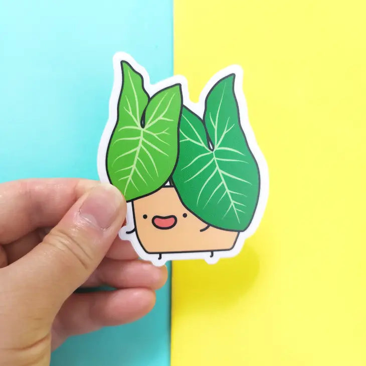 Syngonium Vinyl Sticker by Wild Lark