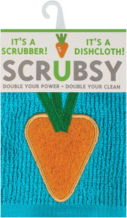 Scrubsy Cloth - Carrot by Homeportonline