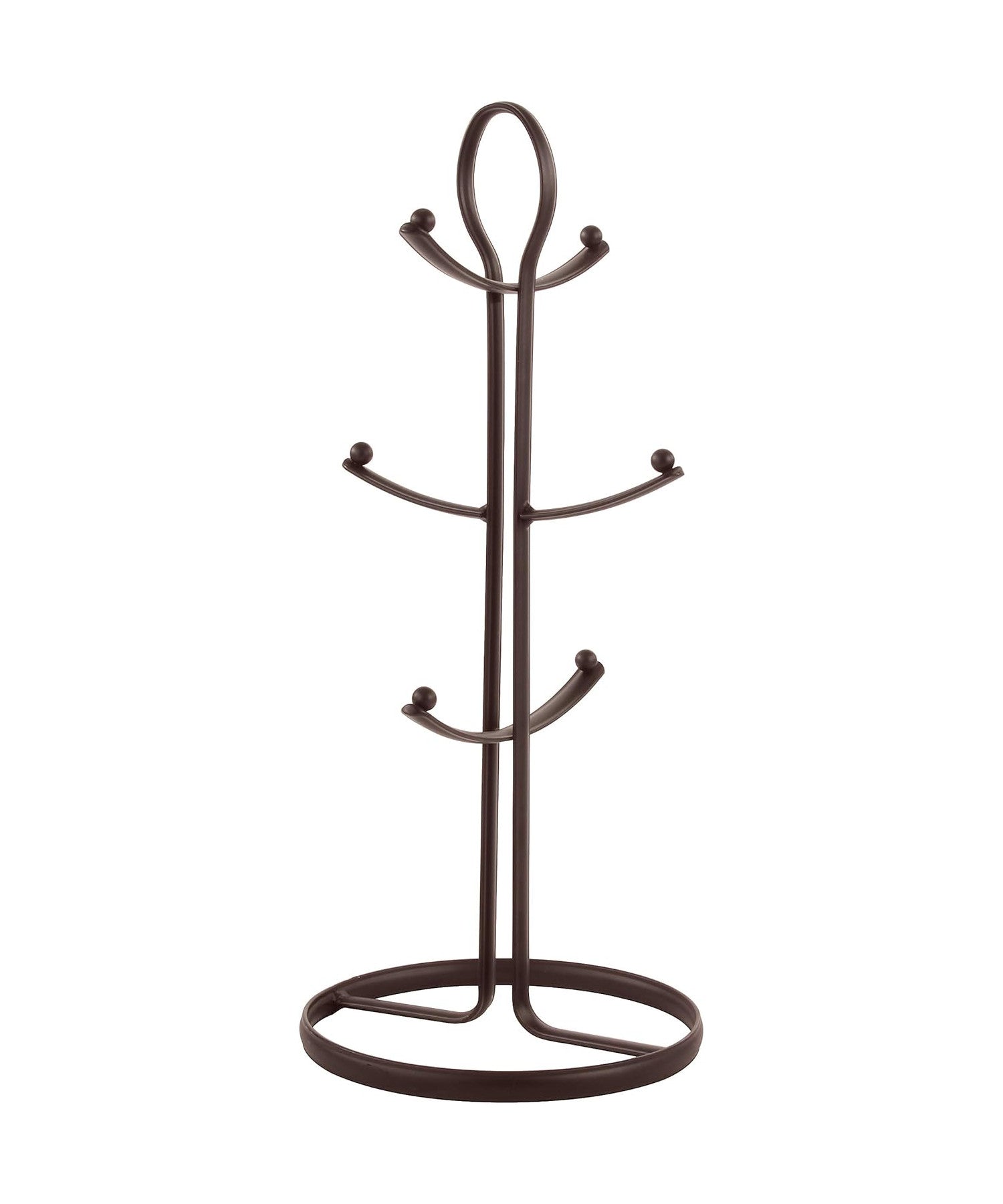 Kitchen Storage - Mug Holder Bronze 16"H by Homeportonline