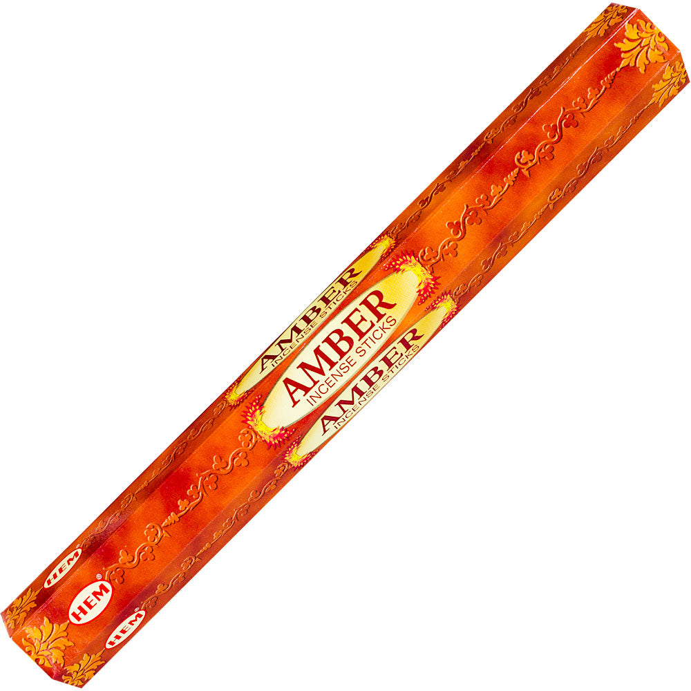 Hem Hexagon Box Incense 20g Amber by Homeportonline