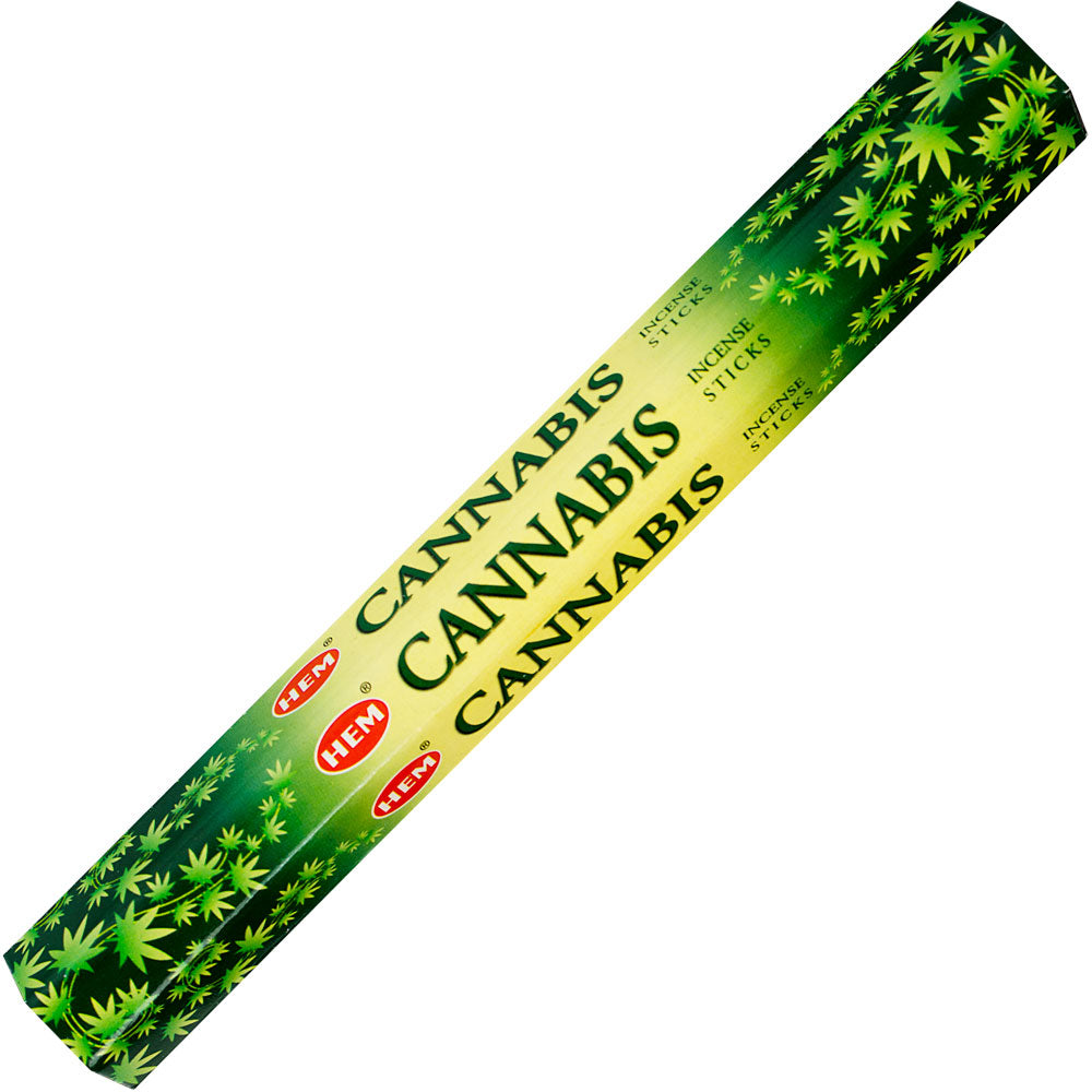 Hem Hexagon Box Incense 20g Cannabis by Homeportonline