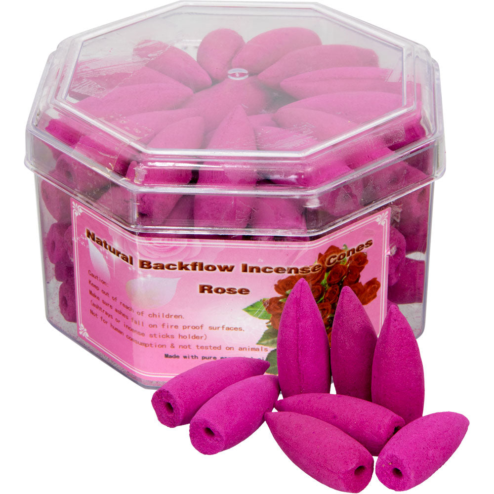Backflow Incense Cones - Rose by Homeportonline