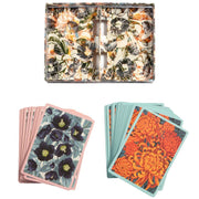 eeboo Piece & Love: Autumn Abundance Playing Cards Set of 2, Multi