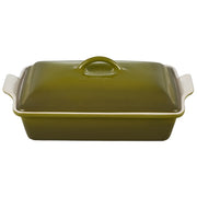 4qt Heritage Rectangular Casserole - Olive by Kiss the Cook