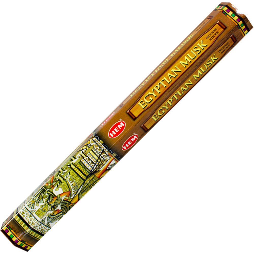 Hem Hexagon Box Incense 20g Egyptian Musk by Homeportonline