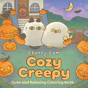 Cozy Creepy - Cute and Relaxing Coloring Book [A Halloween Coloring Book]