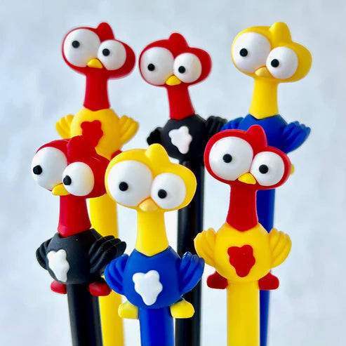 Gel Pen Run-Run Chicken (Sold Individually) by Homeportonline