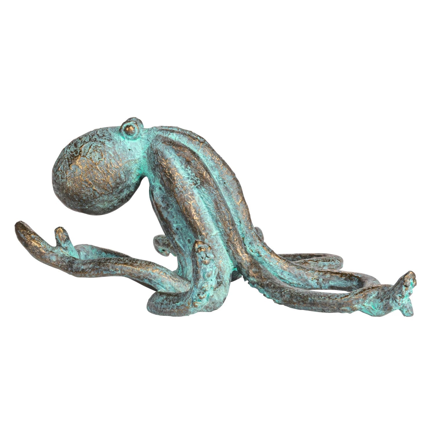 Decorative Resin Octopus 12.5" Long by Homeportonline