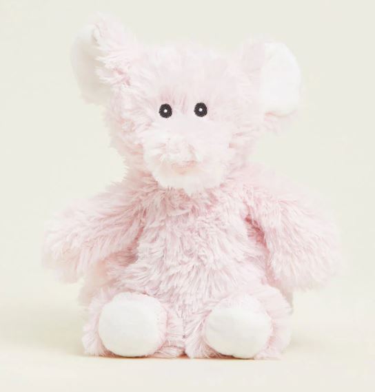 Warmies Junior Elephant Pink 9" by Homeportonline