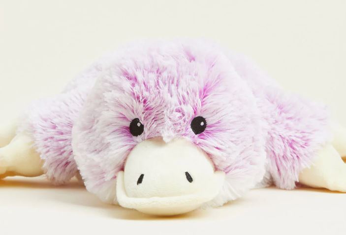Warmies Platypus Lavender Pink by Homeportonline