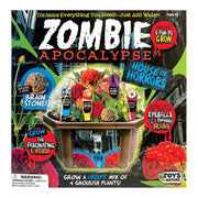 Toys By Nature: Zombie Apocalypse - DIY Biosphere Terrarium Starter Kit  Grow A Mini Horror Garden  Plants Look Like Brains & Eyeballs  Adults-Kids 4+