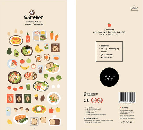 Stickers Food Trip by Homeportonline
