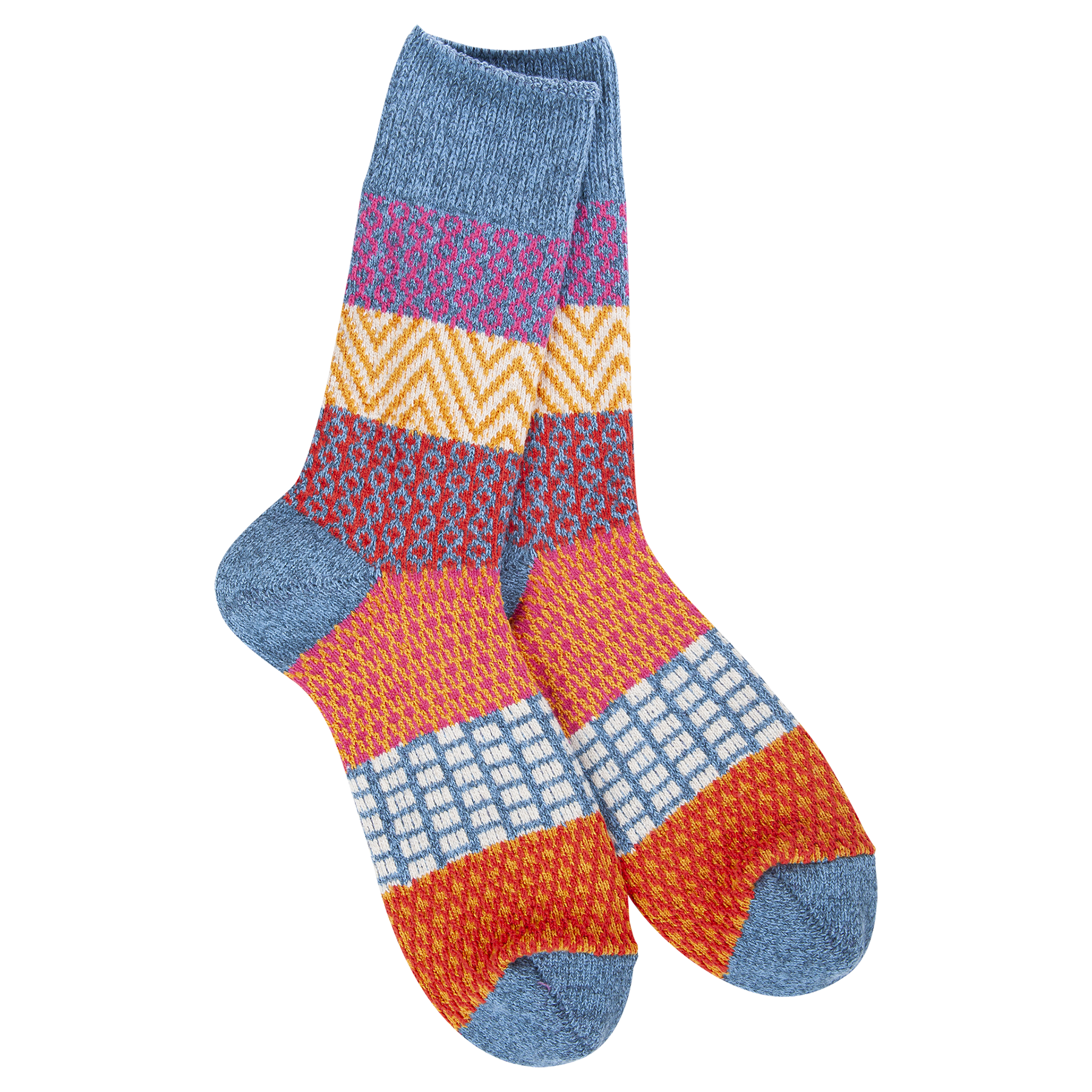 Socks - World's Softest Gallery Crew Denim by Homeportonline