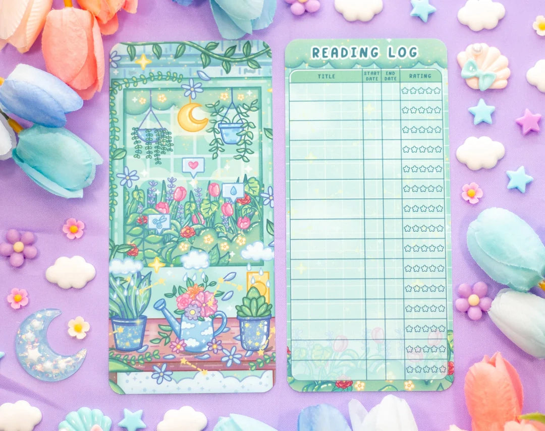 Reading Log Bookmark