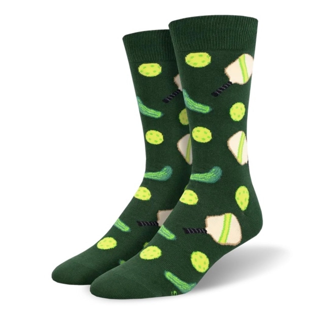 Sock Panda Pickleball Crew Socks (Adult Large - Men's Shoe Sizes 8-12)