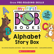 My First Bob Books - Alphabet Story Box Bind-Up | Phonics, Letter Sounds, Ages 3 and Up, Pre-K | (Reading Readiness)
