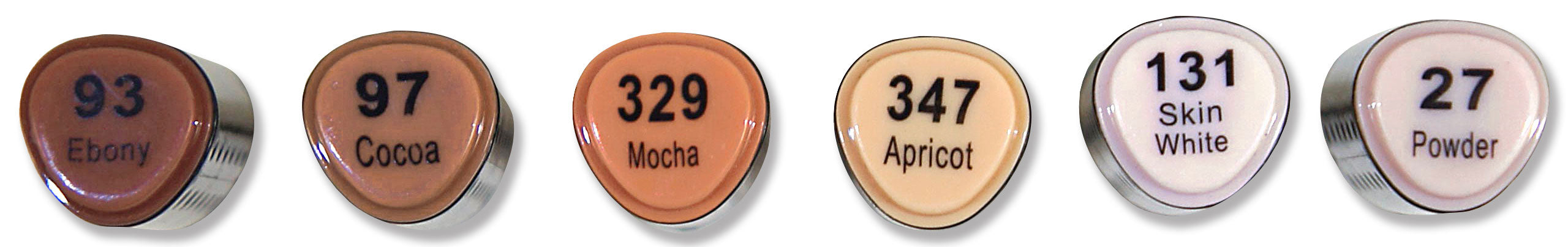 Art Center Markers Dual Tip Alcohol Based Ink Skin Tone 6 Colors by Homeportonline