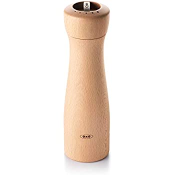 Classic Wood Salt Mill by Kiss the Cook