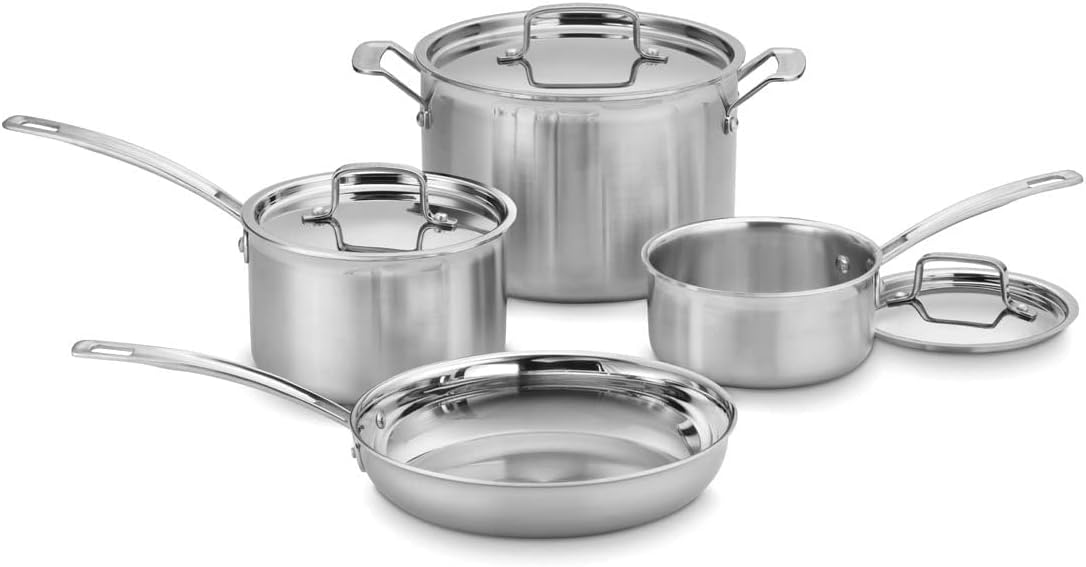 Cookware - Multi-Clad Pro Stainless 7 Piece Set by Homeportonline