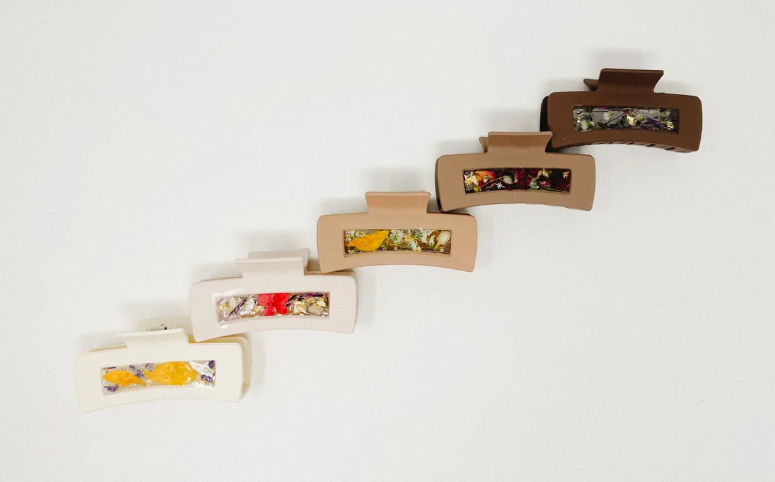 Sale!Floral Hair Clips