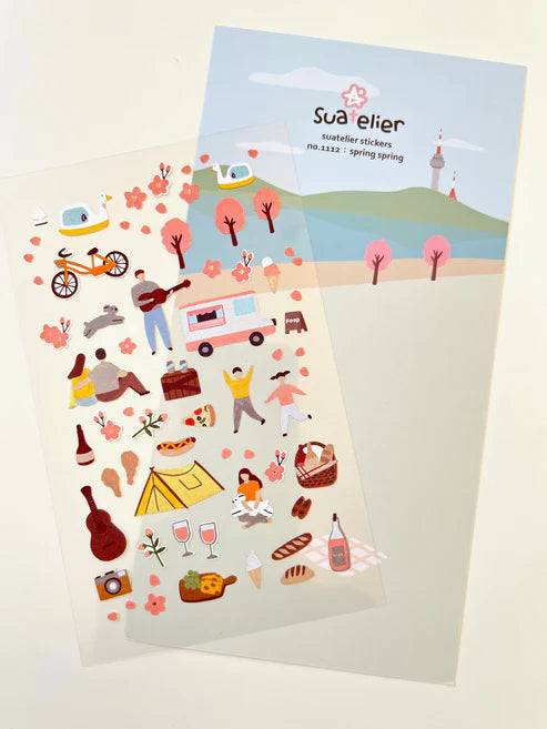 Stickers Spring Park Day by Homeportonline